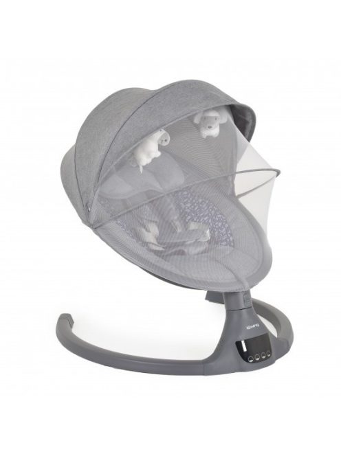 Iswing elektromos hinta, 9 kg, 5seb., szúnyoghálóval GRAFIT