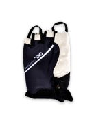 BICIKLIS félKESZTYŰ lycra M méret FEKETE