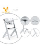 Cangaroo Nuttle fa etetőszék 2 részes fehér