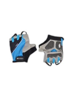 BICIKLIS félKESZTYŰ lycra S méret KÉK
