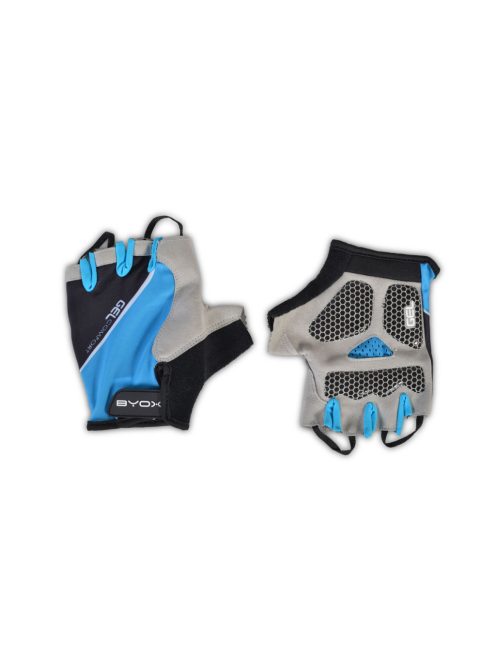 BICIKLIS félKESZTYŰ lycra S méret KÉK