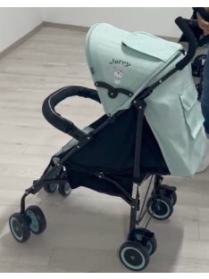 JERRY sport babakocsi esernyőre csukható 15kg, MENTA