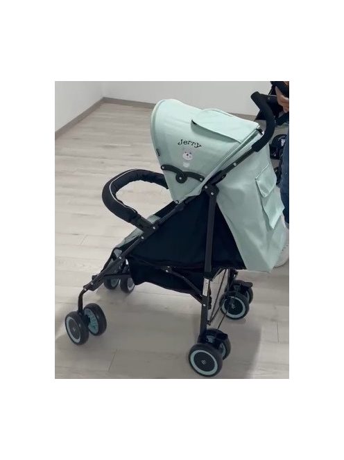 JERRY sport babakocsi esernyőre csukható 15kg, MENTA