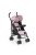JERRY sport babakocsi esernyőre csukható 15kg, PINK