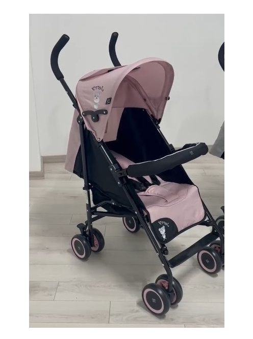 JERRY sport babakocsi esernyőre csukható 15kg, PINK