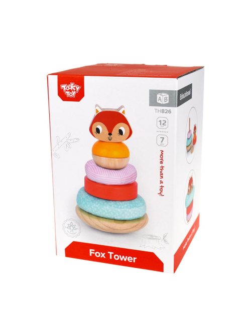 TOOKY Fa torony rókás 7 dbos szett