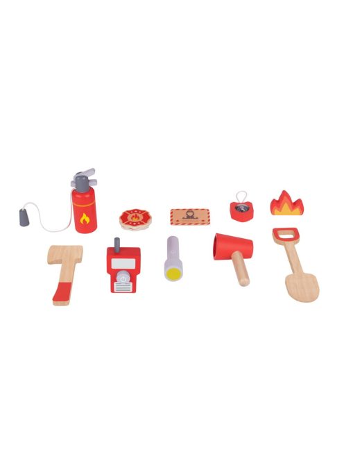 Tooky toy tűzoltó szett 11dbos