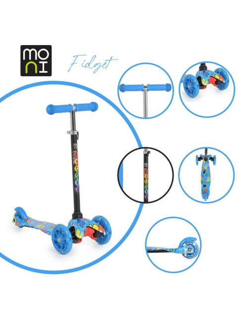 Moni Fidget roller kék