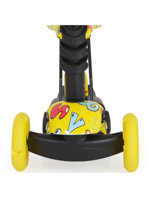 Moni Lollipop roller üléssel katicás sárga