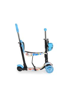 Moni Lollipop roller üléssel katicás kék