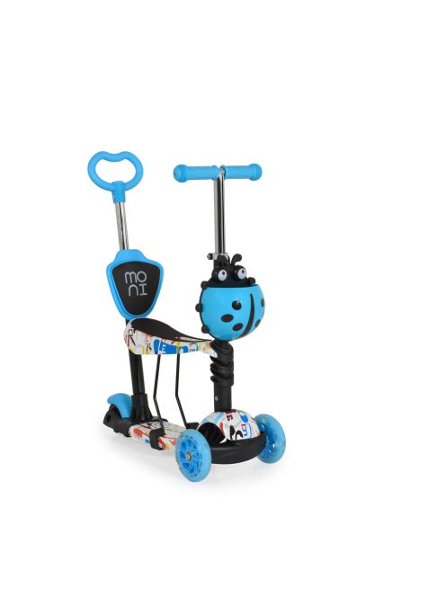 Moni Lollipop roller üléssel katicás kék
