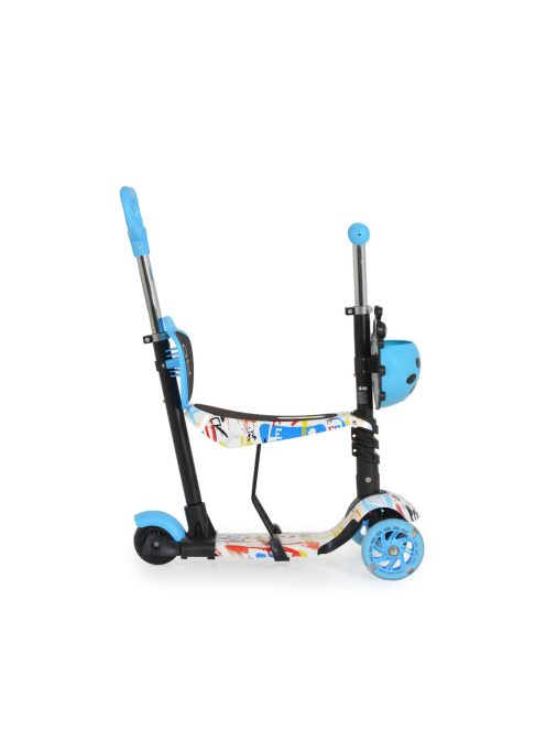 Moni Lollipop roller üléssel katicás kék