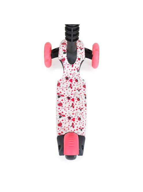 Moni Lollipop roller üléssel katicás piros