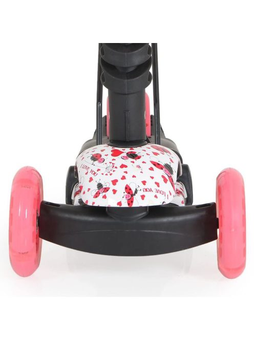 Moni Lollipop roller üléssel katicás piros