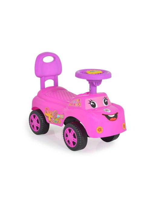 Moni Toys Keep zenélős bébitaxi pink