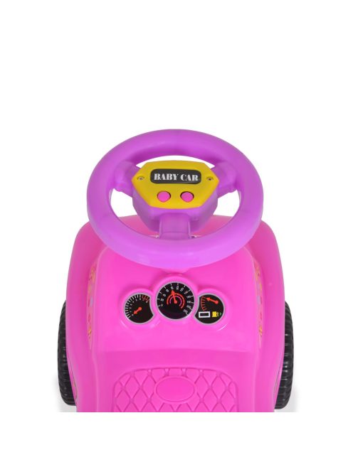 Moni Toys Keep zenélős bébitaxi pink