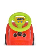 Moni Toys Keep zenélős bébitaxi piros