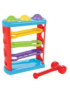 PILSAN Mini golyópálya 03351 műanyag színes, 3 golyóval