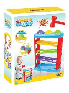 PILSAN Mini golyópálya 03351 műanyag színes, 3 golyóval