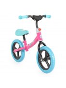 2B futóbicikli carbonszálas, 20kgig, emelhető ülés PINK/KÉK