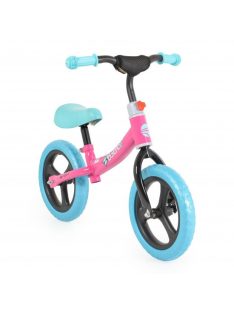   2B futóbicikli carbonszálas, 20kgig, emelhető ülés PINK/KÉK