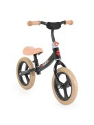 2B futóbicikli carbonszálas, 20kgig, emelhető ülés FEKETE