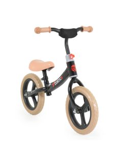   2B futóbicikli carbonszálas, 20kgig, emelhető ülés FEKETE