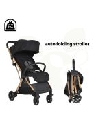 Cangaroo Easy fold babakocsi könnyen csukódó limitált kiadás fekete