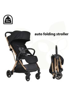   Cangaroo Easy fold babakocsi könnyen csukódó limitált kiadás fekete