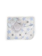 Cangaroo Takaró 90x75cm elefánt plüss kék