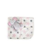 Cangaroo Takaró 90x75cm elefánt plüss pink