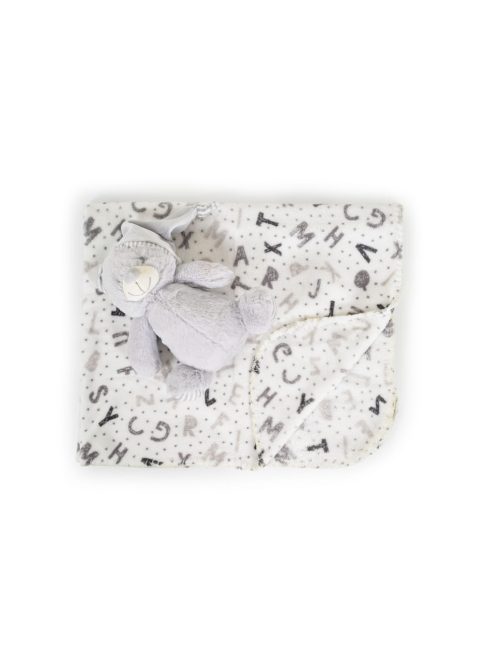 Cangaroo Takaró 90x75cm maci plüss szürke