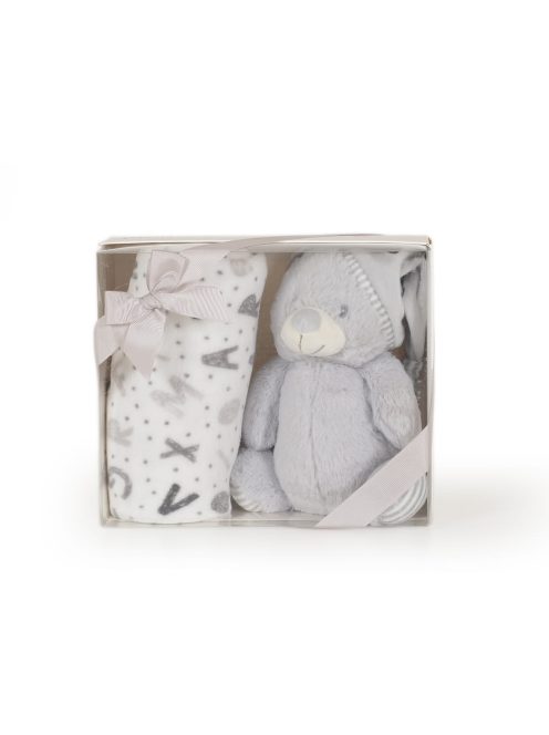 Cangaroo Takaró 90x75cm maci plüss szürke