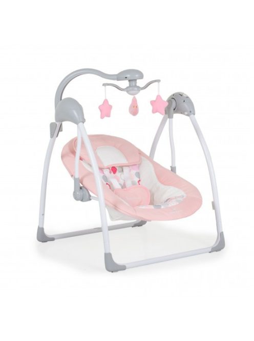 JESSICA elektromos hinta klasszikus, előre, hátra hintáztató PINK