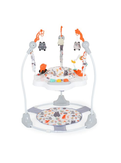 Moni Magic fun baba ugráló pasztel játékkal narancs