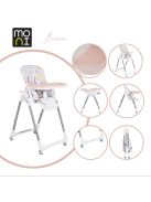 Moni Bueno etetőszék állítható pink