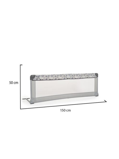 BED RAIL leesésgátló 150x50cm mintás SZÜRKE