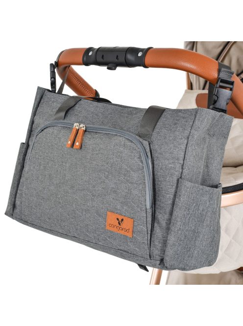 Cangaroo Keily babakocsi táska szürke