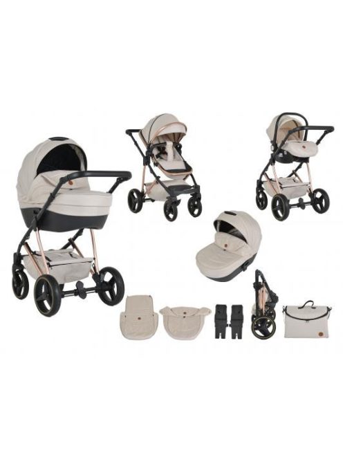 FLORENCE 3IN1 Babakocsi szett BÉZS