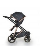 FLORENCE 3IN1 Babakocsi szett sport+mózes+autós hordozó I-SIZE +kistáska SZÜRKE