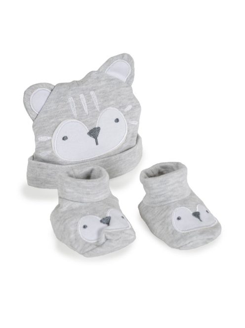 REY sapka és kiscipők SZÜRKE