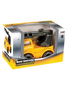 Pilsan 4 féle kisteherautó 20cm SÁRGA