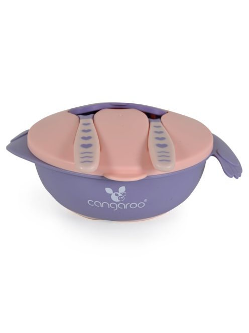 TÁL készlet villával és kanállal PINK