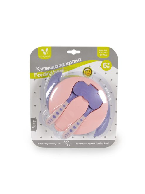 TÁL készlet villával és kanállal PINK