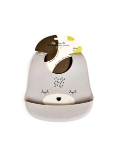 Cangaroo Oscar szilikon előke szürke