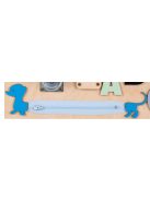 Moni Toys Montessori matatófal kicsi 30x30cm tacskós