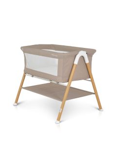    Kalinihta wp újszülött babaágy önálló, 11 kg, 1 szint fa hatású láb bézs