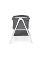 Moni Kalinihta újszülött babaágy önálló, 11 kg, 1 szint fehér láb grafit