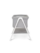 Moni Kalinihta újszülött babaágy önálló, 11 kg, 1 szint fehér láb szürke