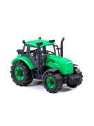 Polesie 91222 lendkerekes, hátrahúzós traktor ZÖLD